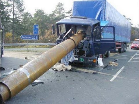 Большая подборка жестких аварий грузовиков